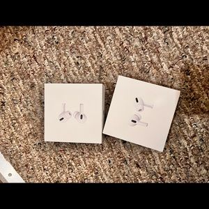 Air pods Apple AirPods Pro EMPTY RETAIL BOX two